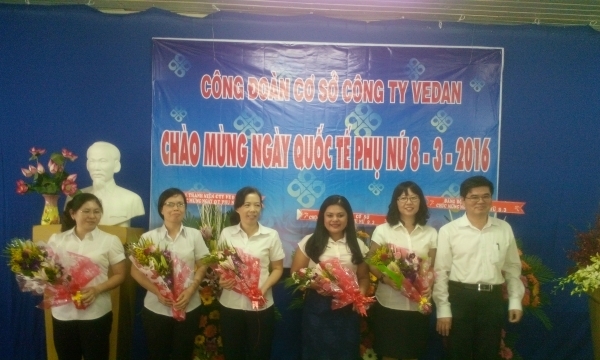 Vedan Việt Nam tưng bừng kỷ niệm ngày Quốc tế Phụ nữ